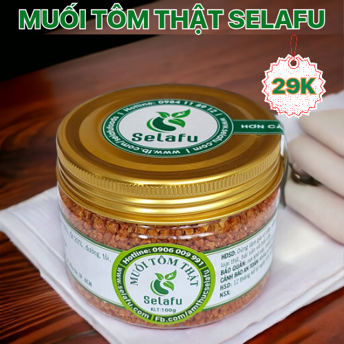 MUỐI TÔM THẬT SELAFU