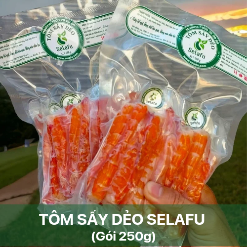 TÔM SẤY DẺO SELAFU