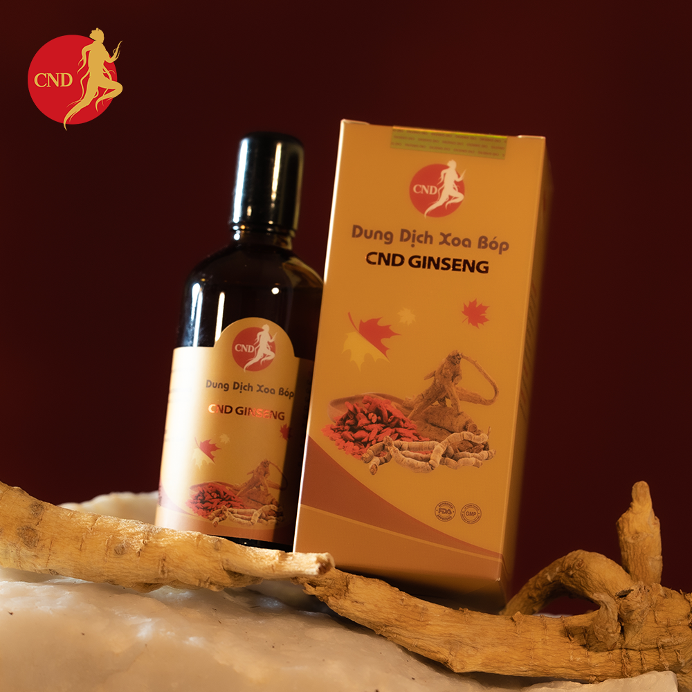 Dung dịch xoa bóp CND GINSENG