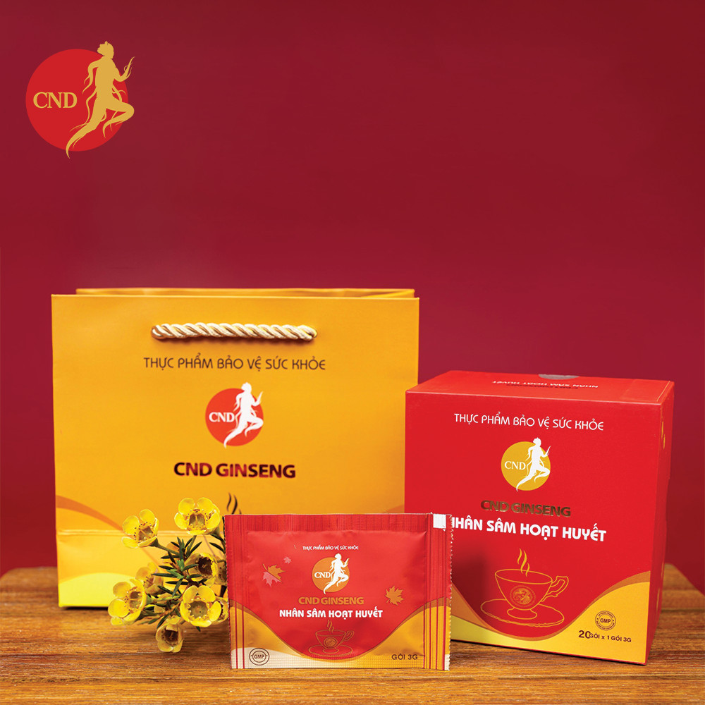 Nhân Sâm hoạt huyết CND Ginseng