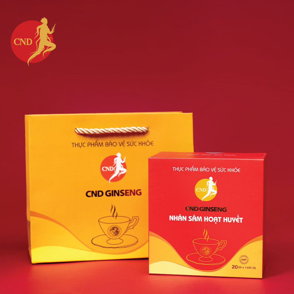 Nhân Sâm hoạt huyết CND Ginseng